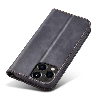 3. Magnet Fancy Case etui do iPhone 13 Pro Max pokrowiec portfel na karty kartę podstawka czarny