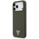 2. Etui Guess Silicone Triangle Logo MagSafe na iPhone 17 Pro Max - zielone