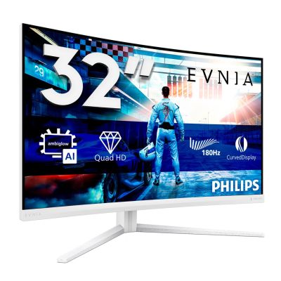 31. monitor Philips 80.0cm (31.5") 32M2C5501 16:09 2xHDMI+DP zakrzywiony w