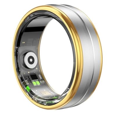 3. Smart Ring RUBICON R6 Gold/Silver SIZE-10(US) SMARUB325