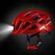 2. Rockbros kask rowerowy MTB z lampką czerw 57-62cm
