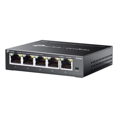 3. TP-Link Omada ES205G łącza sieciowe Zarządzany Gigabit Ethernet (10/100/1000) Czarny