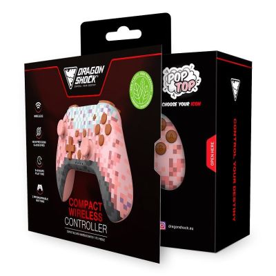 6. Dragonshock PopTop Różowy, Brązowy, Czarny, Jasny Niebieski, Fioletowy Bluetooth Gamepad Analogowa/Cyfrowa Nintendo Switch, PC
