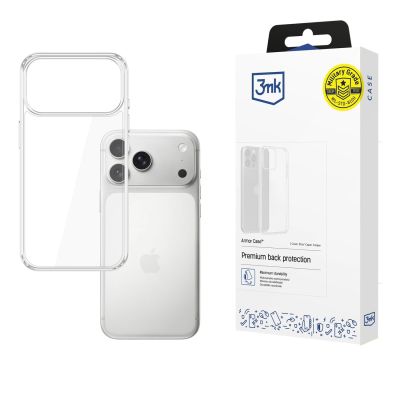 Etui 3mk Armor Case na Apple iPhone 17 Pro Max - przezroczyste