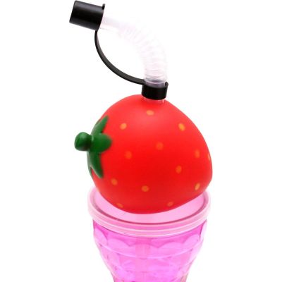 6. BIDON BUTELKA SPORTOWA ZE SŁOMKĄ 500ML RÓŻOWY EXCELLENT HOUSEWARE