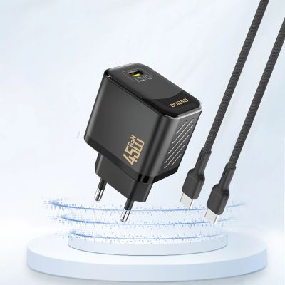 2. Ładowarka sieciowa Dudao A28 45W GaN USB-C - czarna