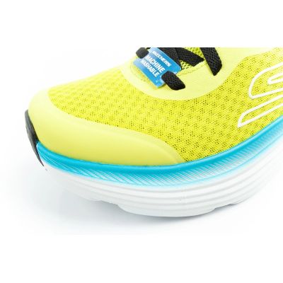 6. Skechers Max Cushioning buty męskie sportowe do biegania lekkie  limonkowe