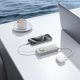 8. Powerbank Baseus Free2Pull 10000mAh 30W z portem USB-C i rozwijanym kablem USB-C - szary