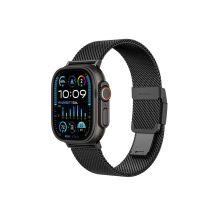 Pasek AMAZINGTHING Titan Premium Metal Band na AppleWatch 38/40/41/42/44/45/46/49 mm - czarny
