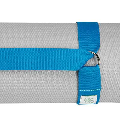 2. Pasek na matę do jogi Gaiam niebieski 61711BL