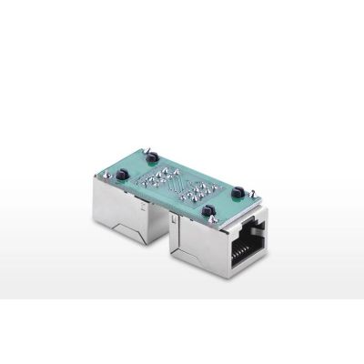 5. Ugreen złączka łącznik kabli sieciowych złączka sieciowa RJ45 biały (NW114 20311)