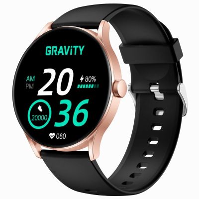 Smartwatch Gravity Czarno Różowy GT2-2 PRO