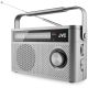 2. JVC Przenośne radio RA-E315G szary