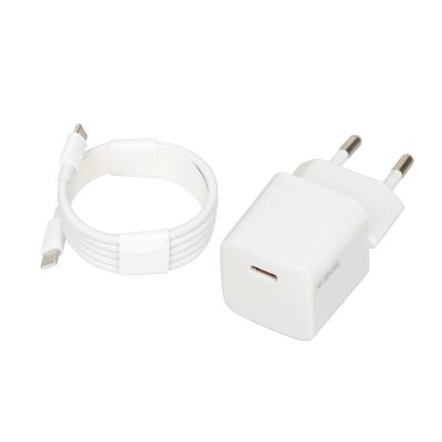 ŁADOWARKA SIECIOWA I-BOX C-38 PD30W USB-C, KABEL