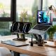 18. Podstawka pod laptopa, tablet Wozinsky WRS-CPY84SB 360 aluminiowa + Gratis! podstawka do smartfona - czarna