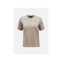 Koszulka Peak Performance W Original Small Logo Tee beżowy
