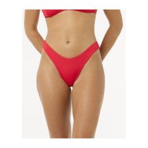 Majtki kąpielowe RIP CURL Premium Surf Hi Leg Skimpy czerwone