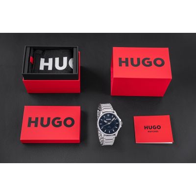 5. Zegarek Męski HUGO First 1530186 + BOX
