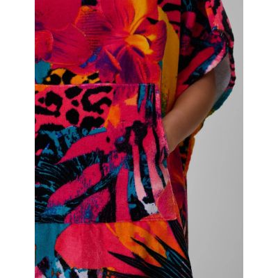 4. Poncho plażowe damskie 4F 4FRSS26TFPOF001-90A