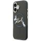 2. Etui Karl Lagerfeld IML Choupettes Karl  Script Logo MagSafe na iPhone 17 - czarne
