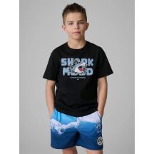T-shirt bawełniany chłopięcy 4F 4FJRSS26TTSHM3902-20S
