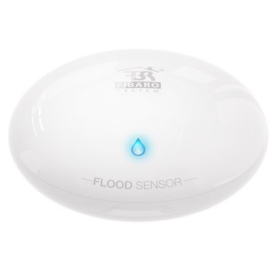 6. Czujnik zalania FIBARO Flood Sensor, biały (FGFS-101 ZW5)