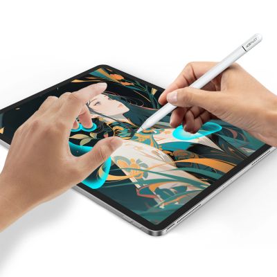 8. Rysik stylus pojemnościowy Acefast V3 do iPad z ładowaniem bezprzewodowym i 2 wymiennymi końcówkami - biały