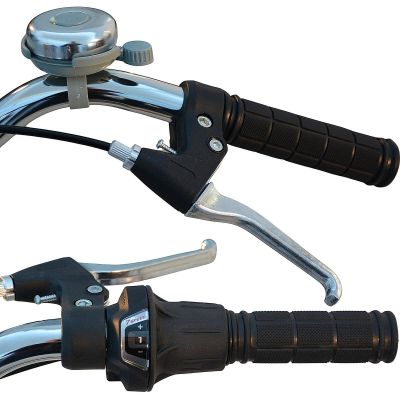 4. ROWER 3-KOŁOWY SKŁADANY 24 GRANATOWY SHIMANO 7-BIEGOWY