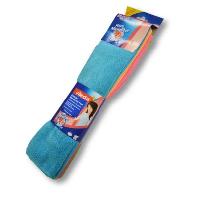 12. Ściereczka Vileda Mikrofibr COLORS EXTRA LARGE 4szt