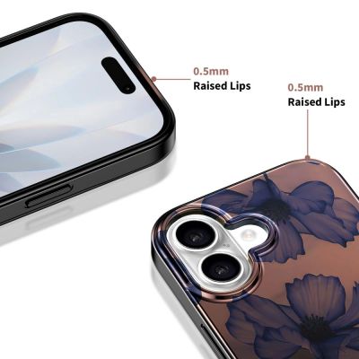 6. Etui Tech-Protect Lamano MagSafe na iPhone 17 - brązowo-fioletowe
