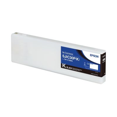 2. Epson SJIC30P(K): Ink cartridge for ColorWorks C7500G (Black)