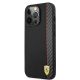 2. Etui Ferrari On Track Carbon Stripe na iPhone 13 / 13 Pro - czarne