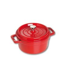 Garnek żeliwny okrągły STAUB Cocotte 22cm 2,6L czerwony40509-825-0