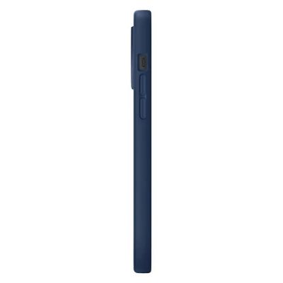 4. Etui Uniq Lino na iPhone 14 Plus - niebieskie