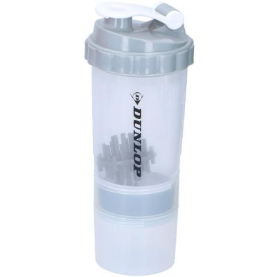 5. SHAKER KOKTAJLI DO ODŻYWEK BIDON 550ML DUNLOP SZARY