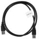 3. LANBERG KABEL USB-A 2.0 M/M 1M CZARNY CA-USBA-20CU-0010-BK