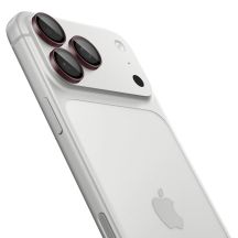 Szkło hartowane na aparat Spigen Optik Pro GLAS.TR EZ FIT 2-Pack na iPhone 18 Pro / 18 Pro Max - dark cherry