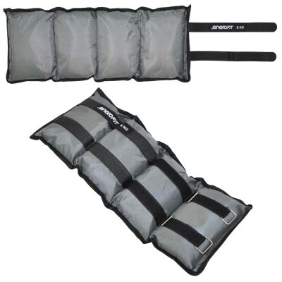 14. OBCIĄŻENIE NA PRZEGUBY SZARE 12KG (2x6KG) ENERO FIT