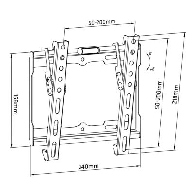 9. MACLEAN UCHWYT DO TV 13-42" DO 25KG MC-942