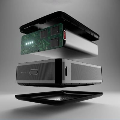 3. Powerbank SBS 20000mAh 65W PD AFC USB-C USB-A do laptopa, tabletu, smartfona - czarny