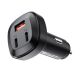 3. Acefast ładowarka samochodowa 66W 2x USB Typ C / USB, PPS, Power Delivery, Quick Charge 4.0, AFC, FCP, SCP czarny (B3 black)