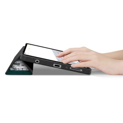 6. Etui TechProtect SmartCase na Samsung Galaxy Tab A9 / A11 8.7 X110 / X115 / X133 / X135 - zielone