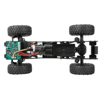 9. Samochód zdalnie sterowany Amewi RC Crawler Mini-D90 AMXRock 4WD 1:16 RTR w kolorze żółtym