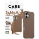 4. Etui CARE by PanzerGlass Fashionable Samba MagSafe na iPhone 17 - brązowe