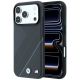 Etui BMW M Tire Track with Silver Line MagSafe na iPhone 18 Pro / 17 Pro - ciemnoszare