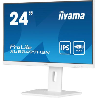 6. Monitor LCD 23,8" iiyama ProLite XUB2497HSN-W2 60,5cm 1920x1080px Full HD LED Biały