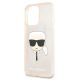 6. Etui Karl Lagerfeld Glitter Karl`s Head na iPhone 13 Pro Max - złote