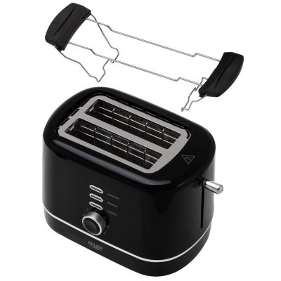 4. Toster z rusztem ADLER AD 3224b czarny