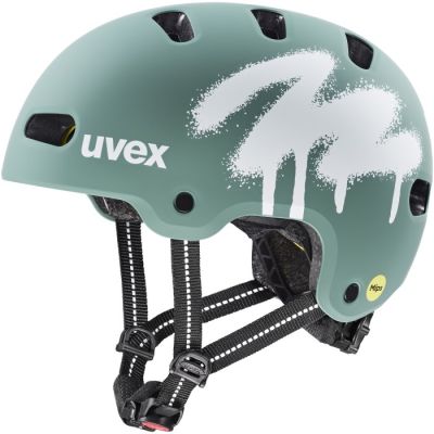 Kask rowerowy dziecięcy UVEX Kid 4 Style MIPS, green