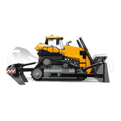 17. LEGO City 60466 Żółty buldożer